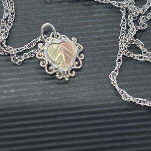 C.Coleman 12k/sterling necklace